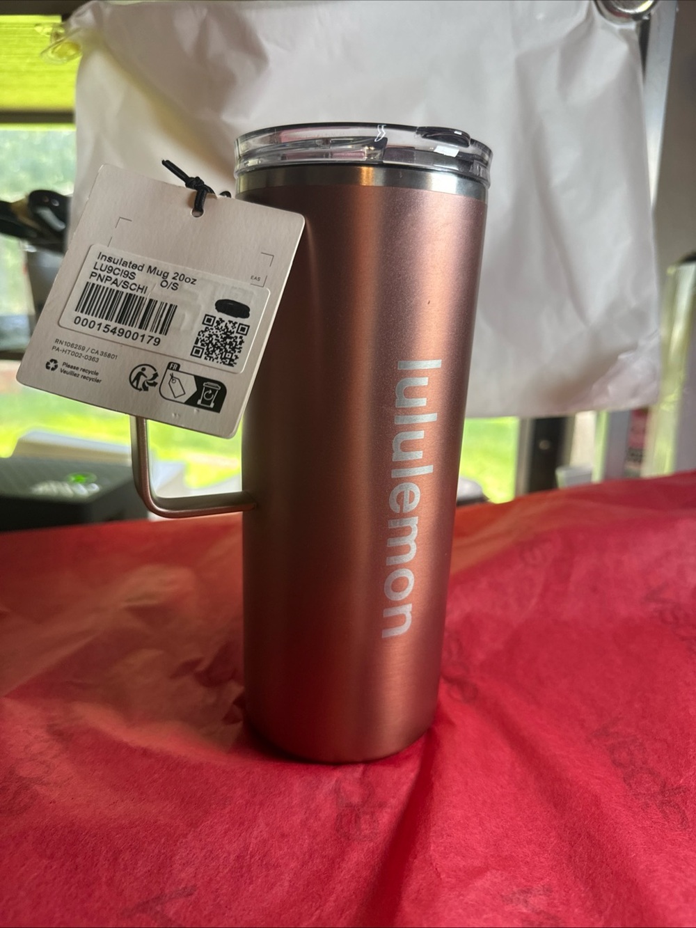 lululemon athletica Metallic Rose Insulated Tumbler with Handle